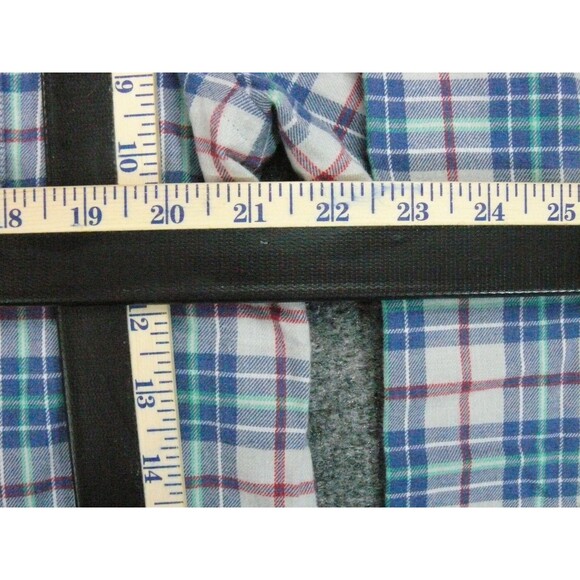 Southern Tide‎ Short Mens Med Classic Fit Blue Green Plaid - Picture 6 of 9